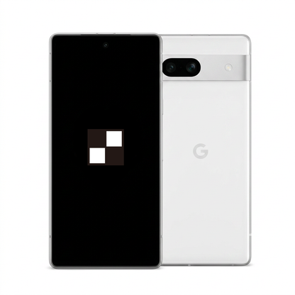 Google Pixel 7a front and back with the KernelSU logo