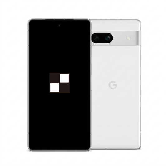 Google Pixel 7a front and back with the KernelSU logo