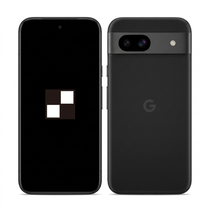 Google Pixel 8a front and back with the KernelSU logo
