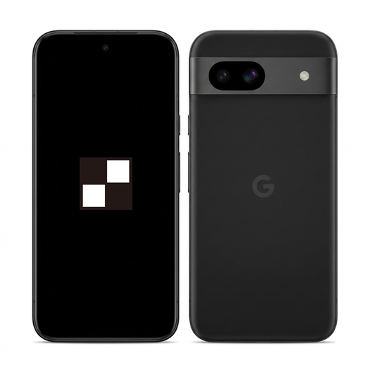 Google Pixel 8a front and back with the KernelSU logo