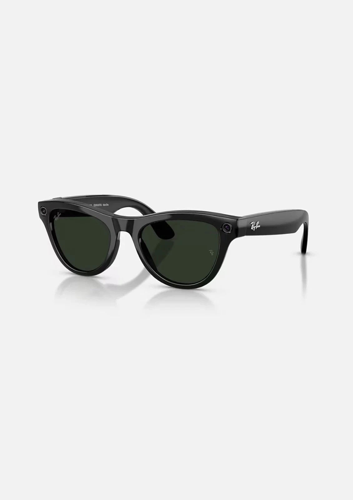 Ray-Ban Meta Skyler Gen 2 - Shiny Black/ G-15 Green Lens (RW4014)