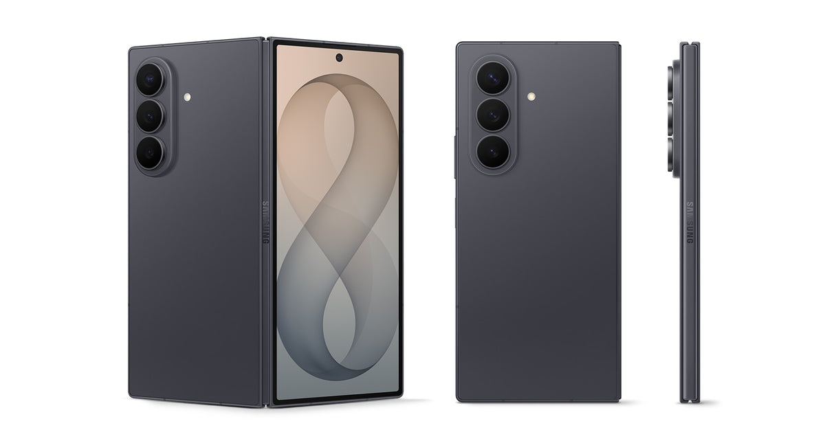 Samsung Galaxy Z Fold8 Ultra in Graphite, manufacturer product image; PP Root is prepared by PrivacyPortal