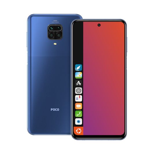 Xiaomi POCO M2 Pro Ubuntu Touch phone