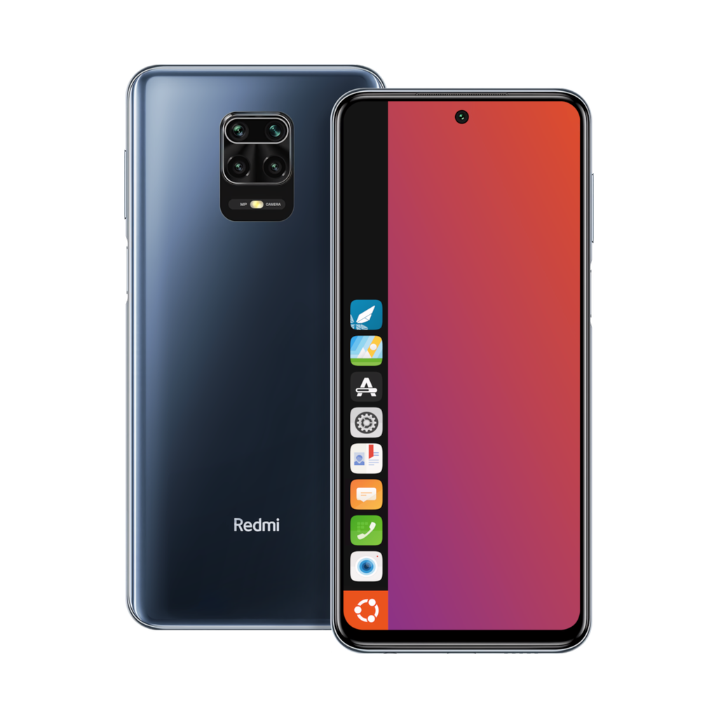 Xiaomi Redmi Note 9 Pro (Global) Ubuntu Touch phone