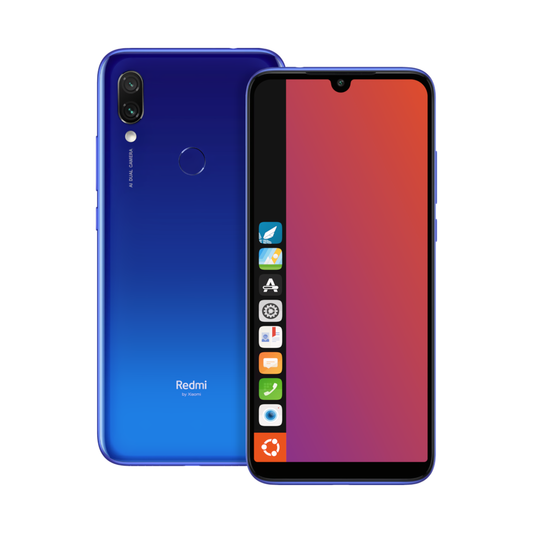 Xiaomi Redmi Note 7 Ubuntu Touch phone