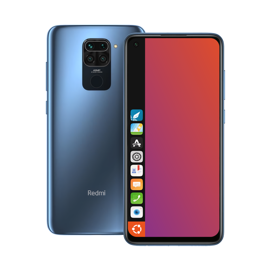 Xiaomi Redmi Note 9 Ubuntu Touch phone